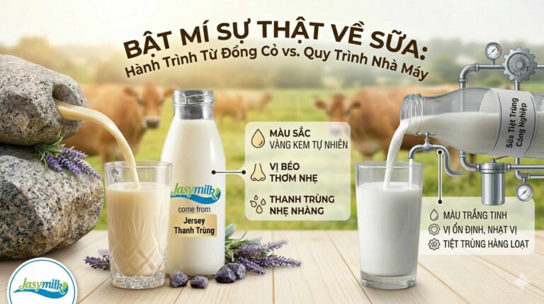 Why does farm-fresh milk taste better than industrial milk? Provide a detailed comparison.